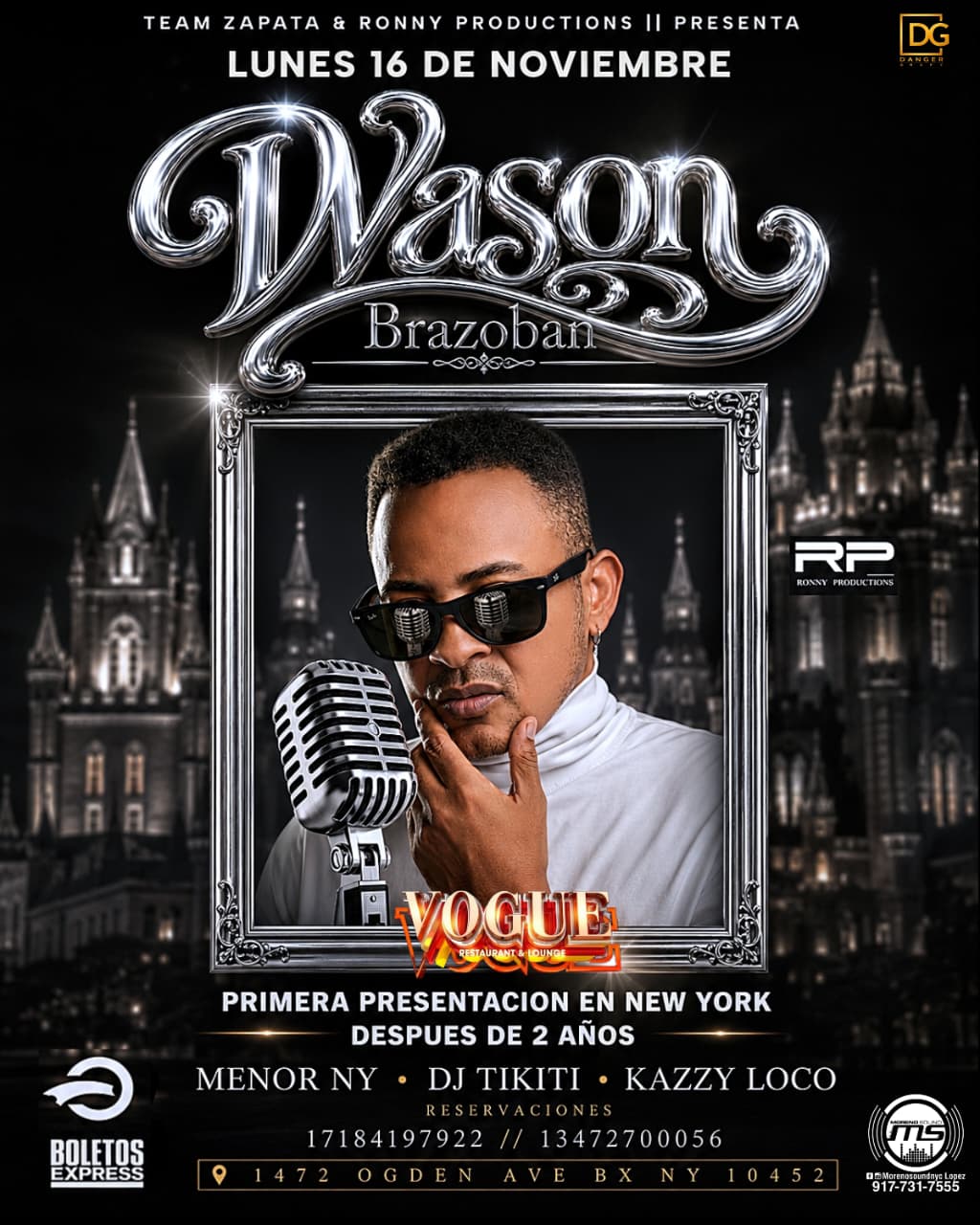Buy tickets for WASON BRAZOBAN WASON BRAZOBAN