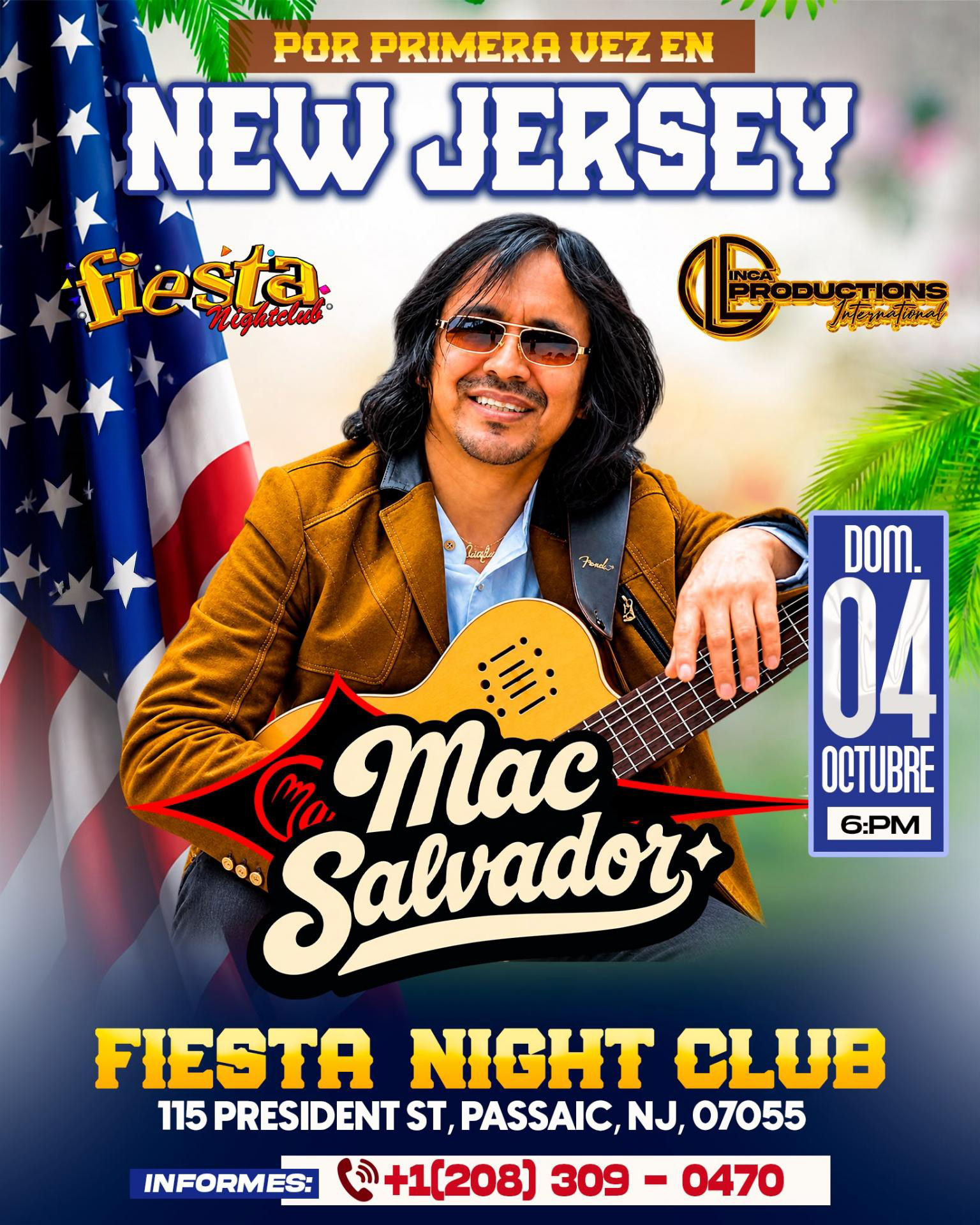 Buy tickets for MAC SALVADOR MAC SALVADOR