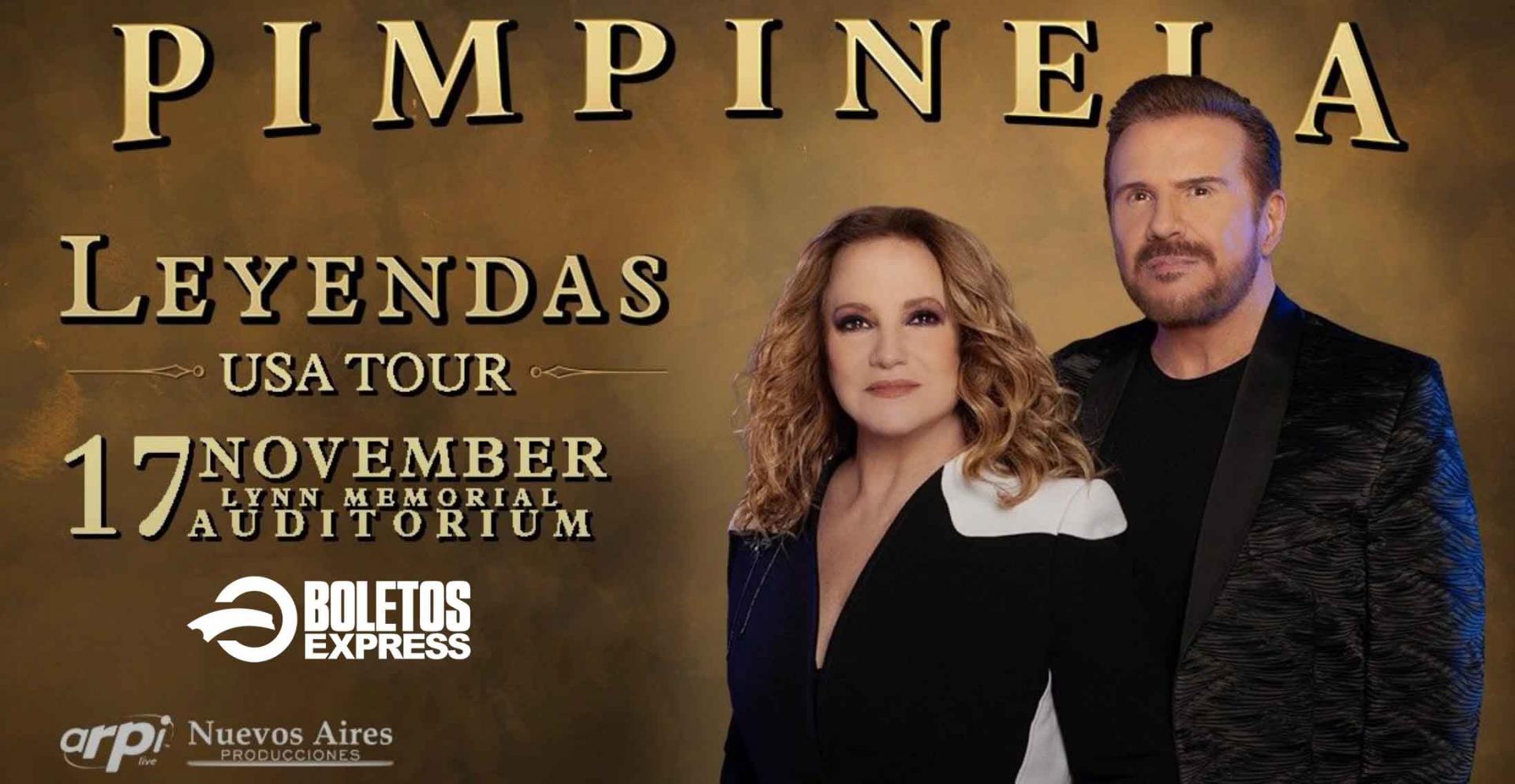 PIMPINELA USA TOUR LEYENDAS