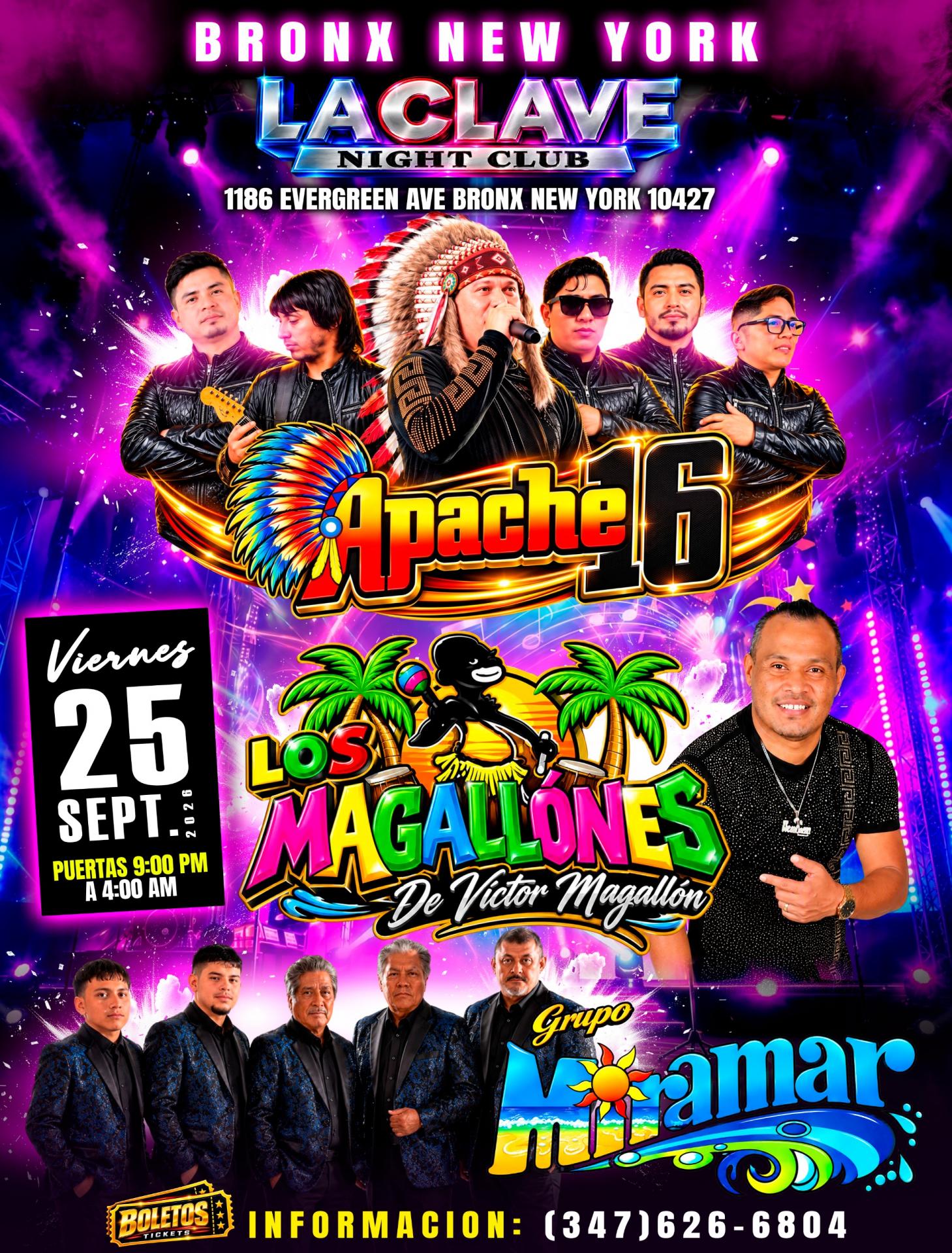 Buy tickets for APACHE 16 | LOS MAGALLONES APACHE 16 | LOS MAGALLONES