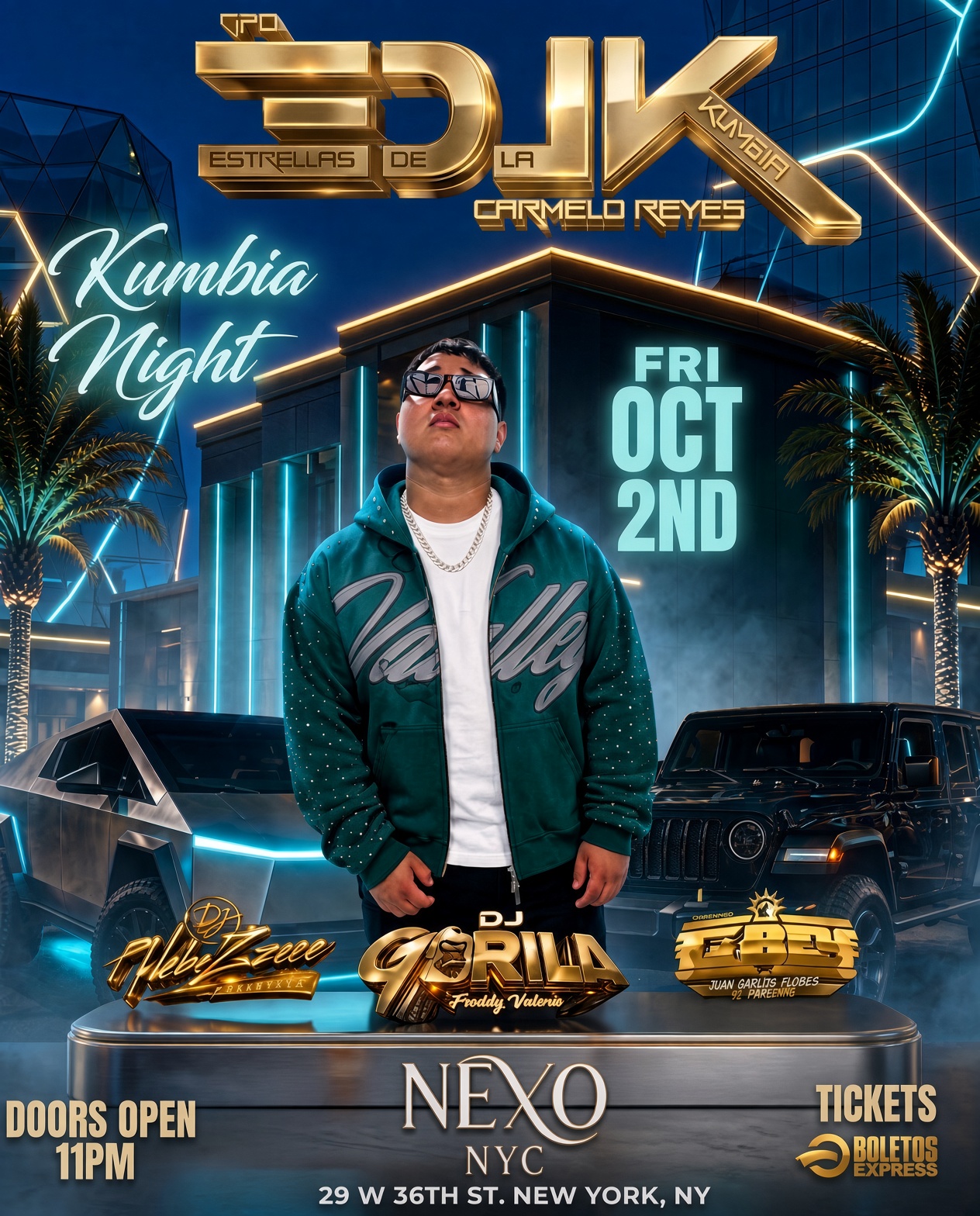 Buy tickets for kumbia vs reegaton kumbia vs reegaton