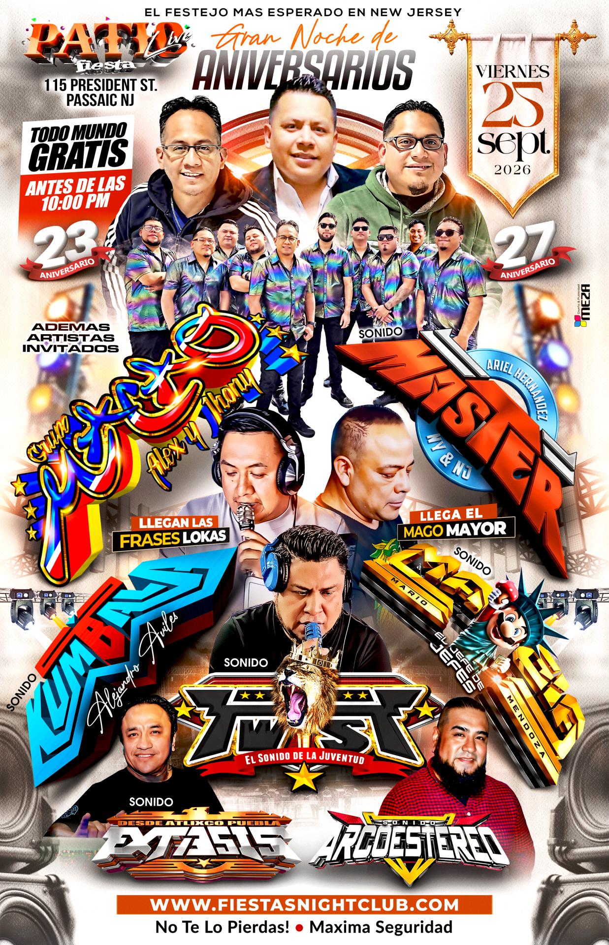 Buy tickets for Súper Aniversario De Grupo Macao Y Sonido Master Súper Aniversario De Grupo Macao Y Sonido Master