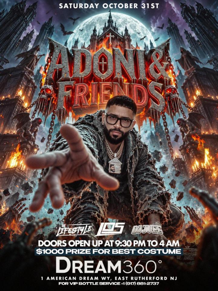 Buy tickets for DJ Adoni en Vivo: Halloween en Dream360 DJ Adoni en Vivo: Halloween en Dream360