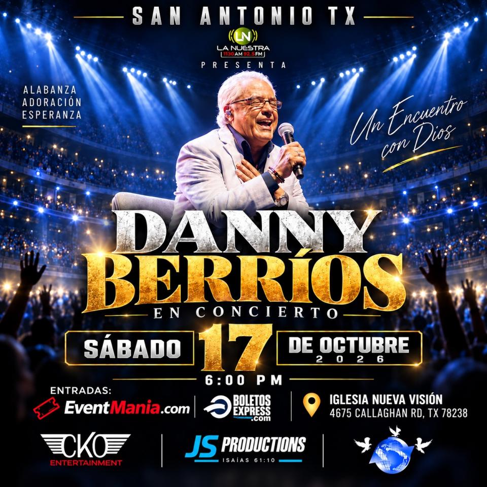Buy tickets for DANNY BERRIOS EN CONCIERTO DANNY BERRIOS EN CONCIERTO