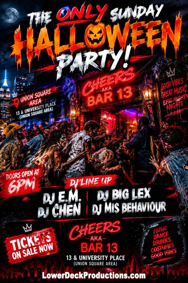 Buy tickets for Halloween Weekend Sunday Funday Dance Party Halloween Weekend Sunday Funday Dance Party