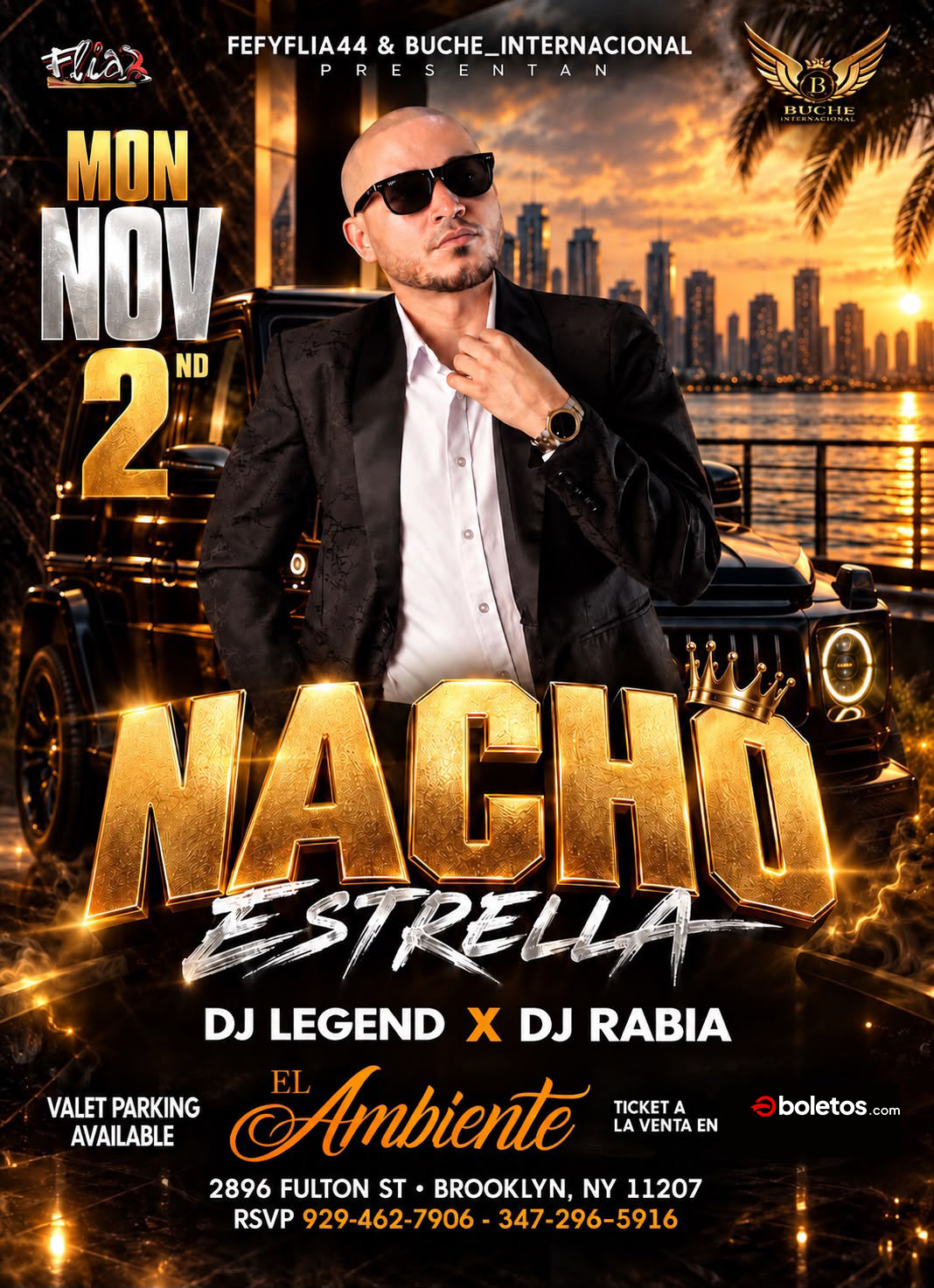 Buy tickets for NACHO ESTRELLA NACHO ESTRELLA