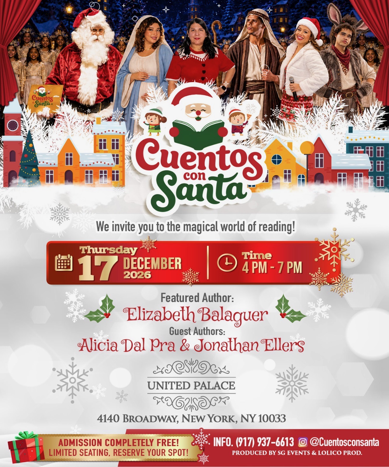Buy tickets for Cuentos Con Santa Cuentos Con Santa
