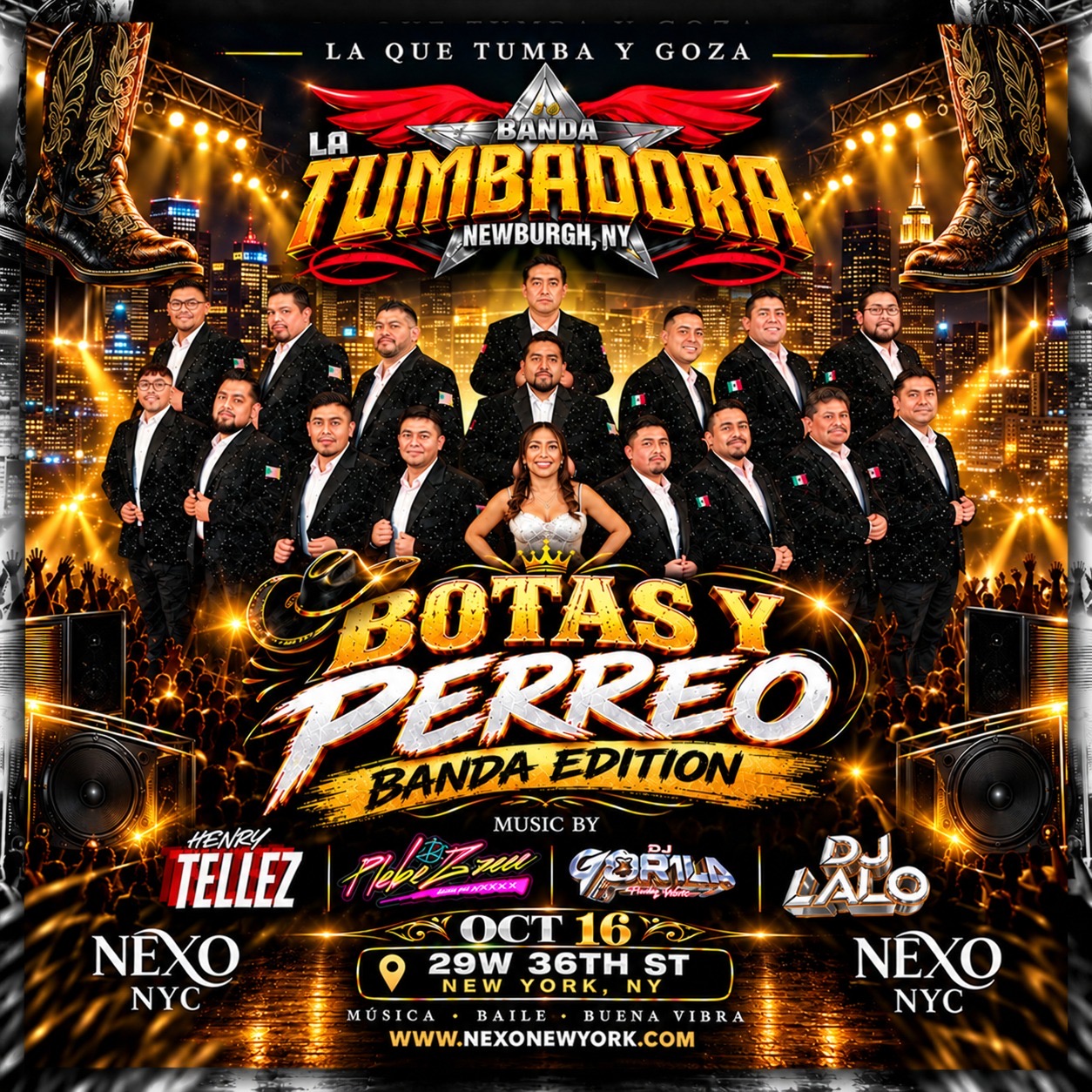 Buy tickets for BOTAS Y PERREO BANDA EDITION BOTAS Y PERREO BANDA EDITION