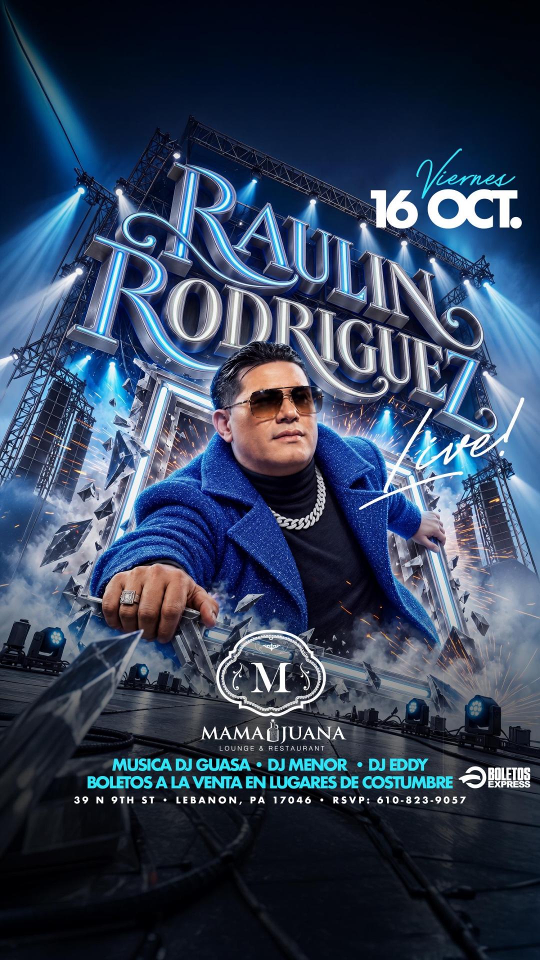Buy tickets for RAULIN RODRIGUEZ RAULIN RODRIGUEZ