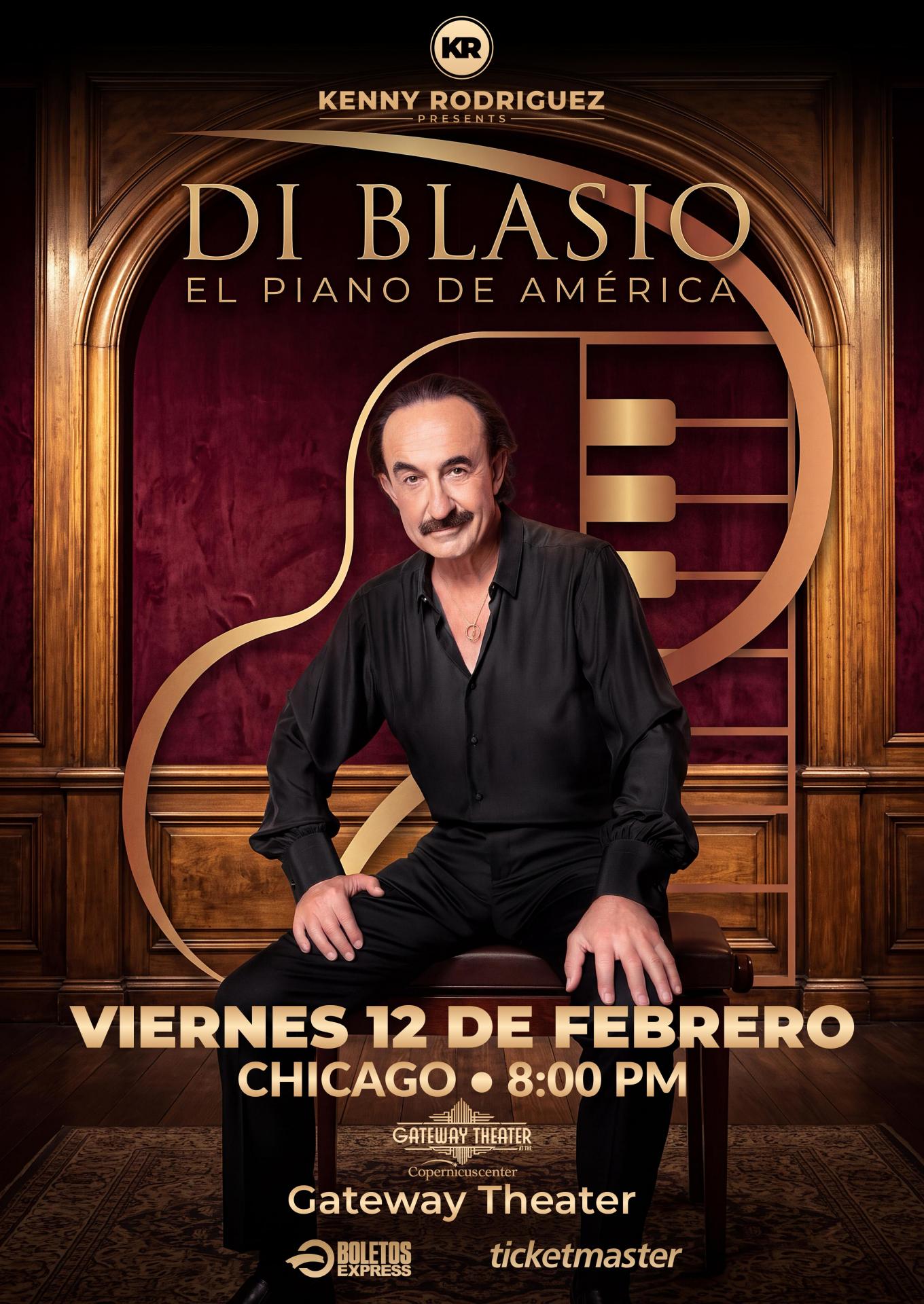 Buy tickets for RAUL DI BLASIO - CHICAGO RAUL DI BLASIO - CHICAGO