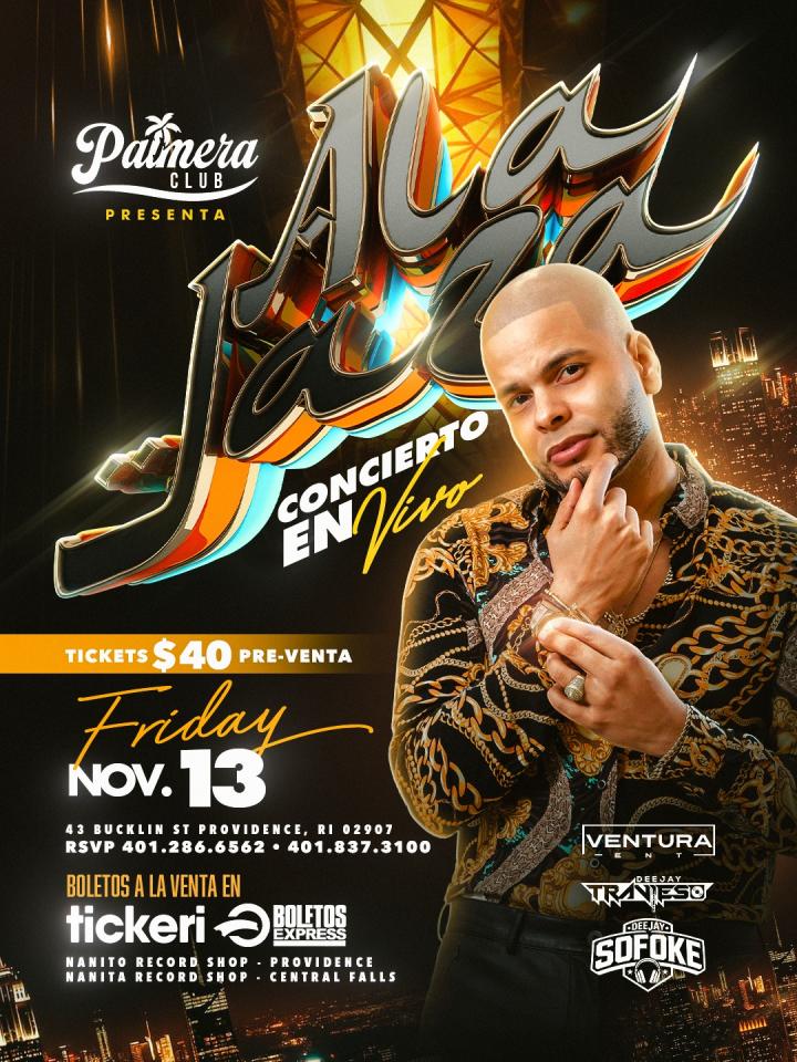 ALA JAZA EN CONCIERTO | 2 HORAS EN TARIMA  | PALMERA CLUB | PROVIDENCE, RI