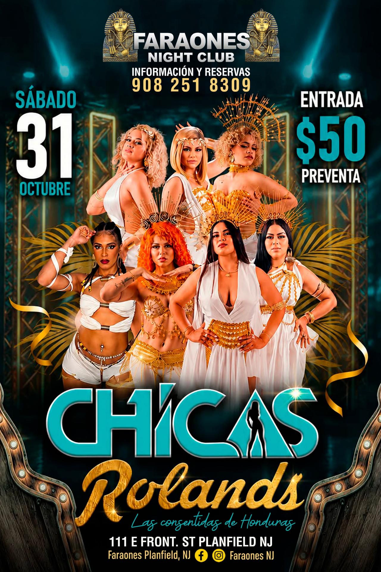 Buy tickets for CHICAS ROLANDS CHICAS ROLANDS