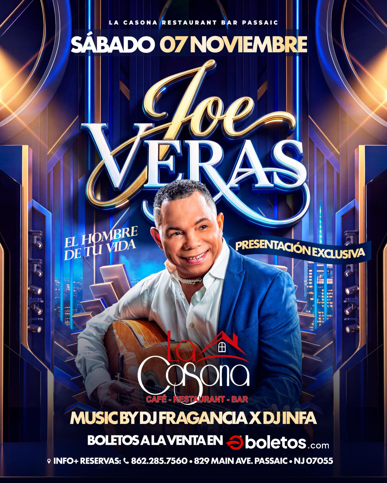 Buy tickets for JOE VERAS JOE VERAS