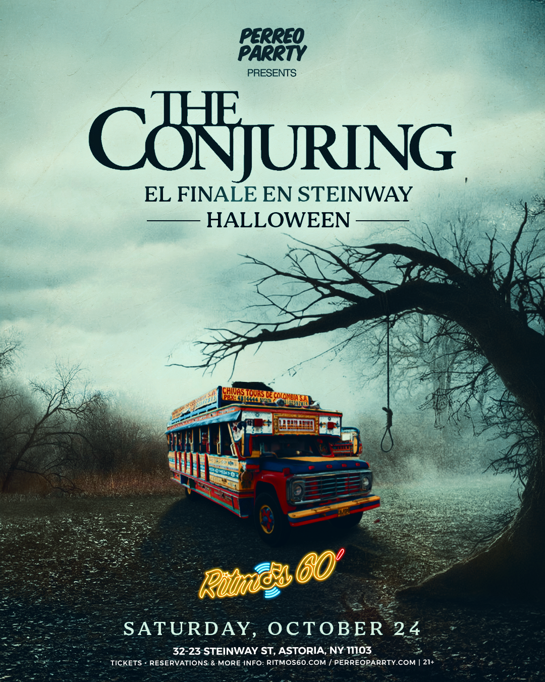 The Conjuring on Steinway Halloween Colombian Parrty