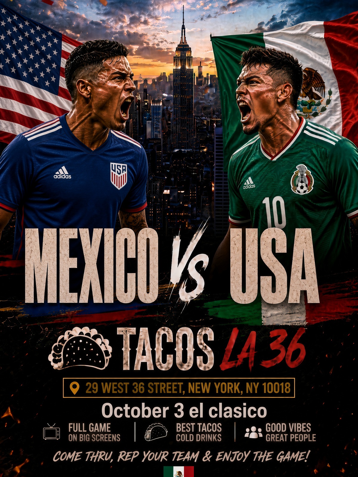 Watch party mexico vs usa
