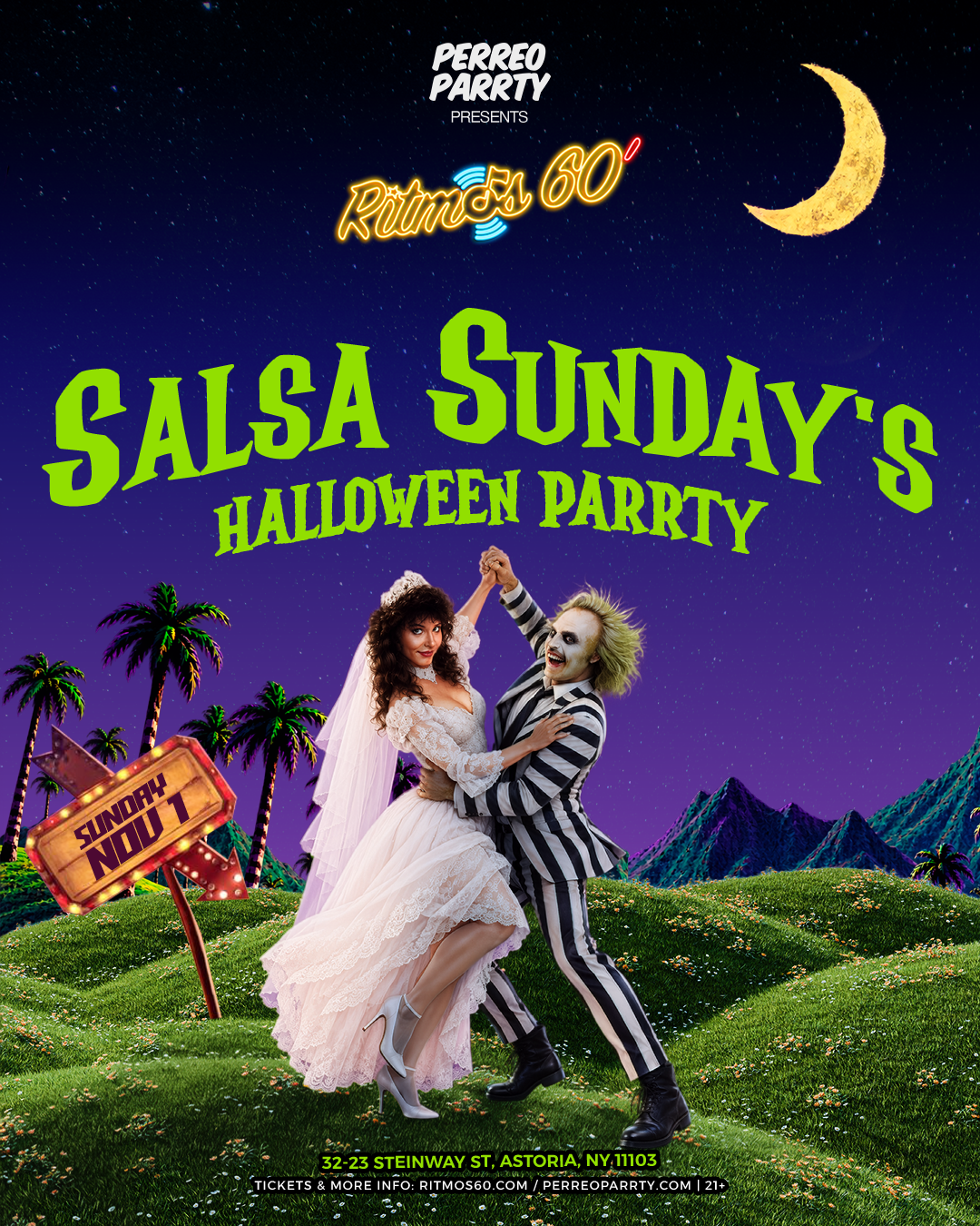 Salsa on Steinway Halloween Colombian Costume Parrty