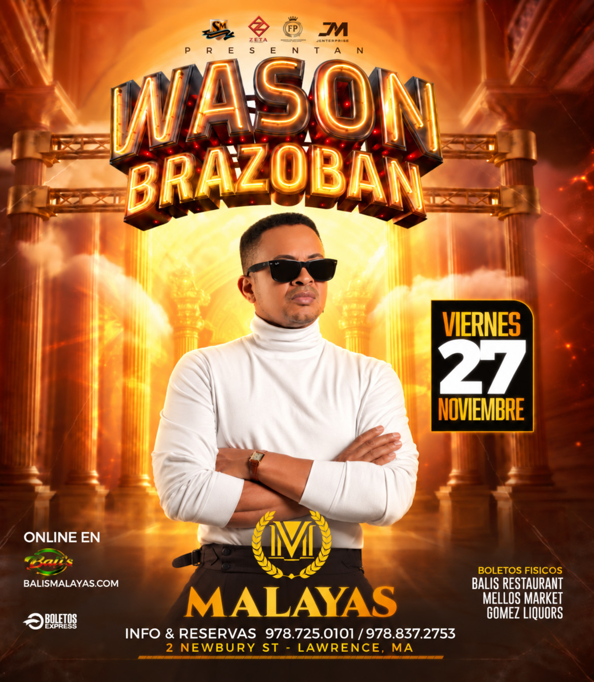 Buy tickets for WASON BRAZOBAN WASON BRAZOBAN