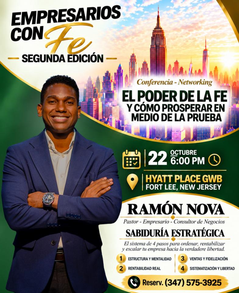 Buy tickets for EMPRESARIOS CON FE | CONFERENCIA | NETWORKING EMPRESARIOS CON FE | CONFERENCIA | NETWORKING