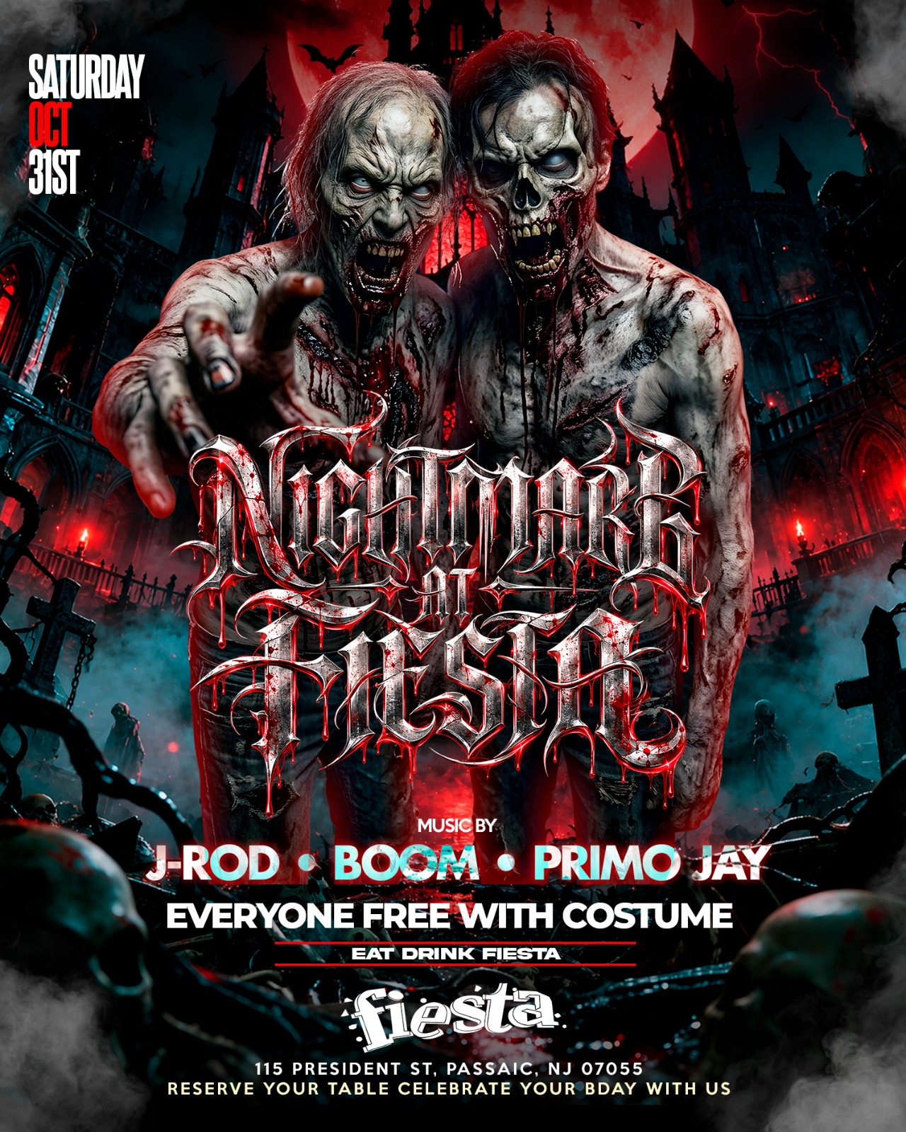 Buy tickets for NIGHTMARE AT FIESTA NIGHTMARE AT FIESTA