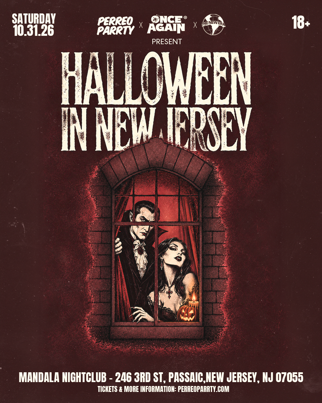 Buy tickets for Halloween In New Jersey - Perreo Parrty Dance Event (18+) Halloween In New Jersey - Perreo Parrty Dance Event (18+)