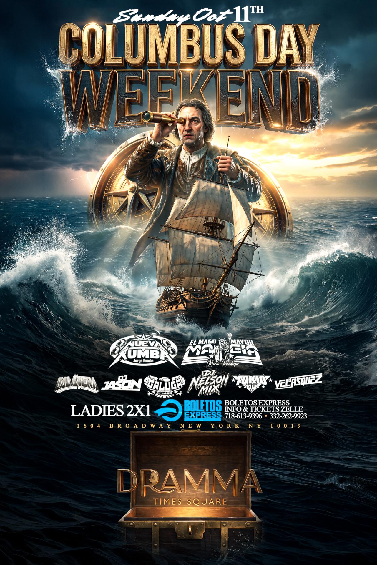 COLUMBUS DAY WEEKEND