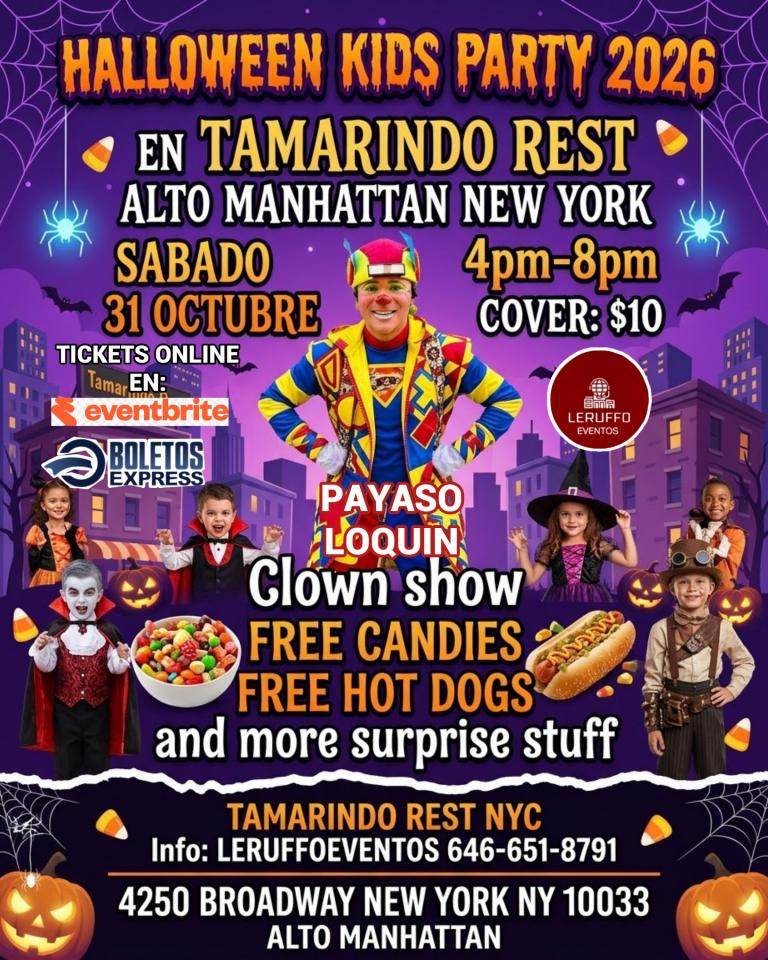 HALLOWEEN KIDS PARTY 2026 NYC