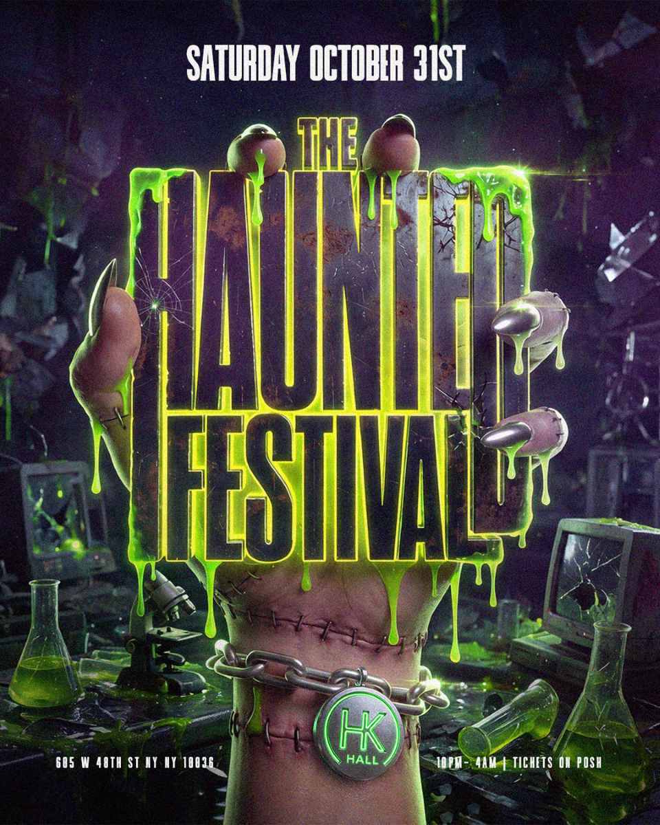 Buy tickets for HK Hall Halloween: The Haunting of HK Hall 2026 HK Hall Halloween: The Haunting of HK Hall 2026