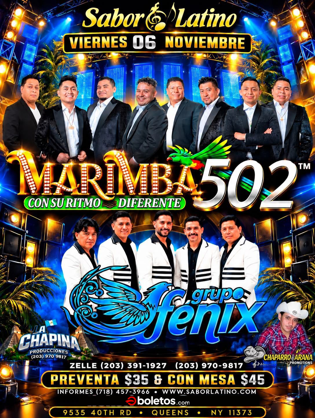 Buy tickets for MARIMBA 502 | GRUPO FENIX MARIMBA 502 | GRUPO FENIX