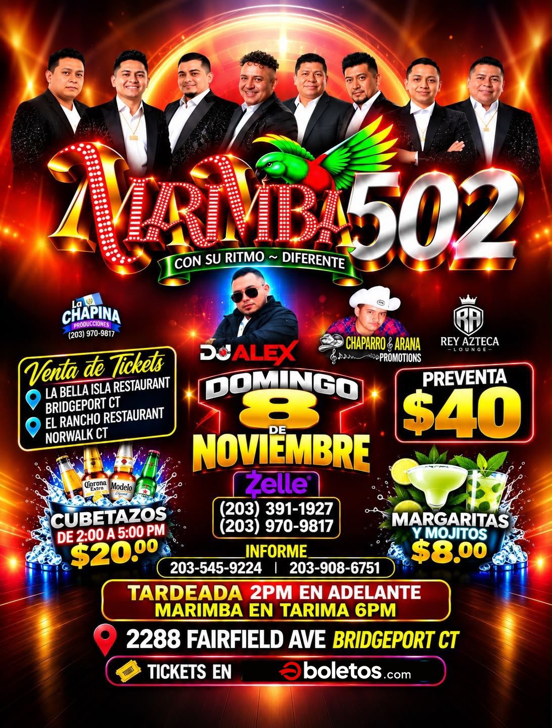 Buy tickets for MARIMBA 502 MARIMBA 502