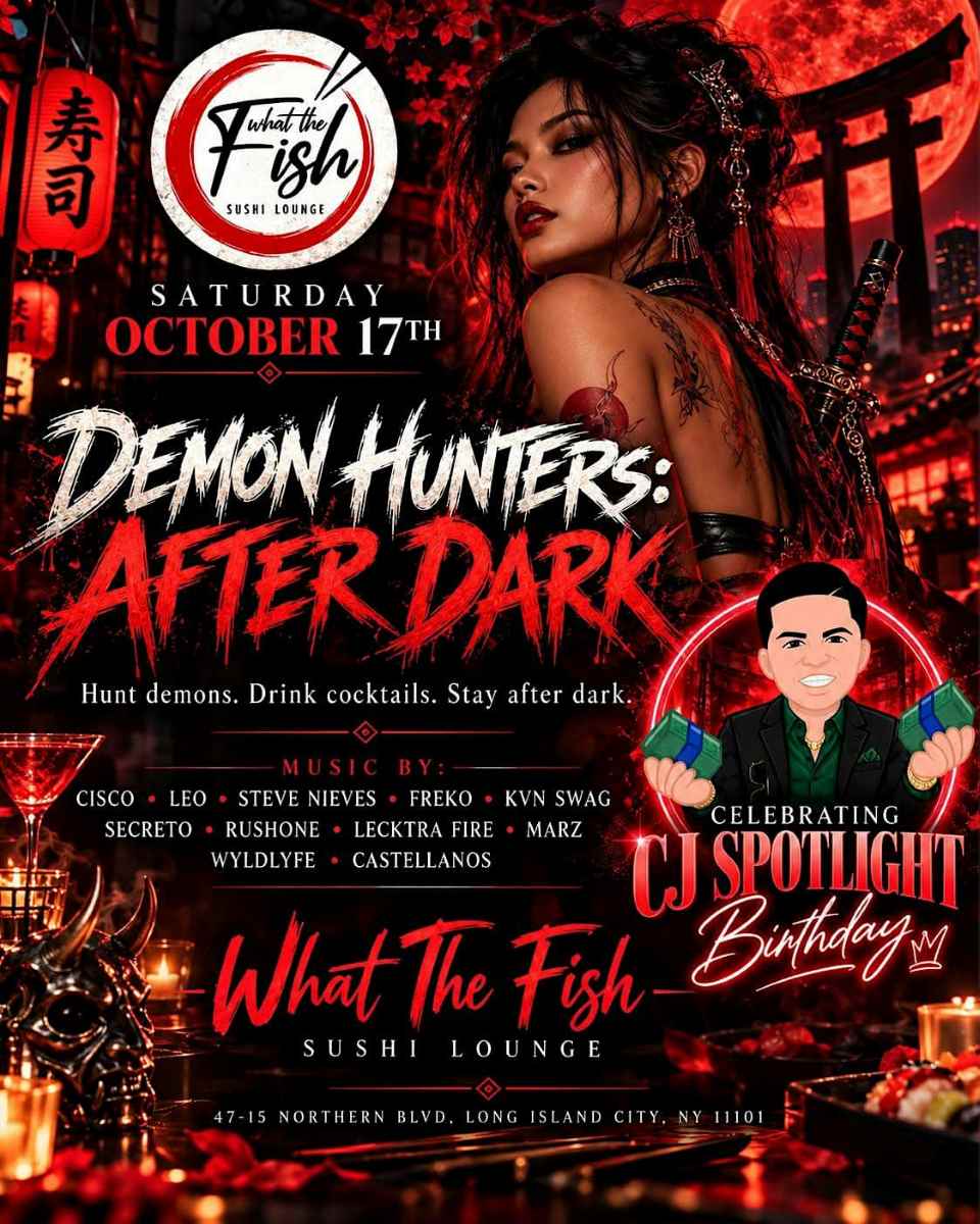 Buy tickets for Demon Hunters: After Dark – What The Fish Halloween Party Demon Hunters: After Dark – What The Fish Halloween Party