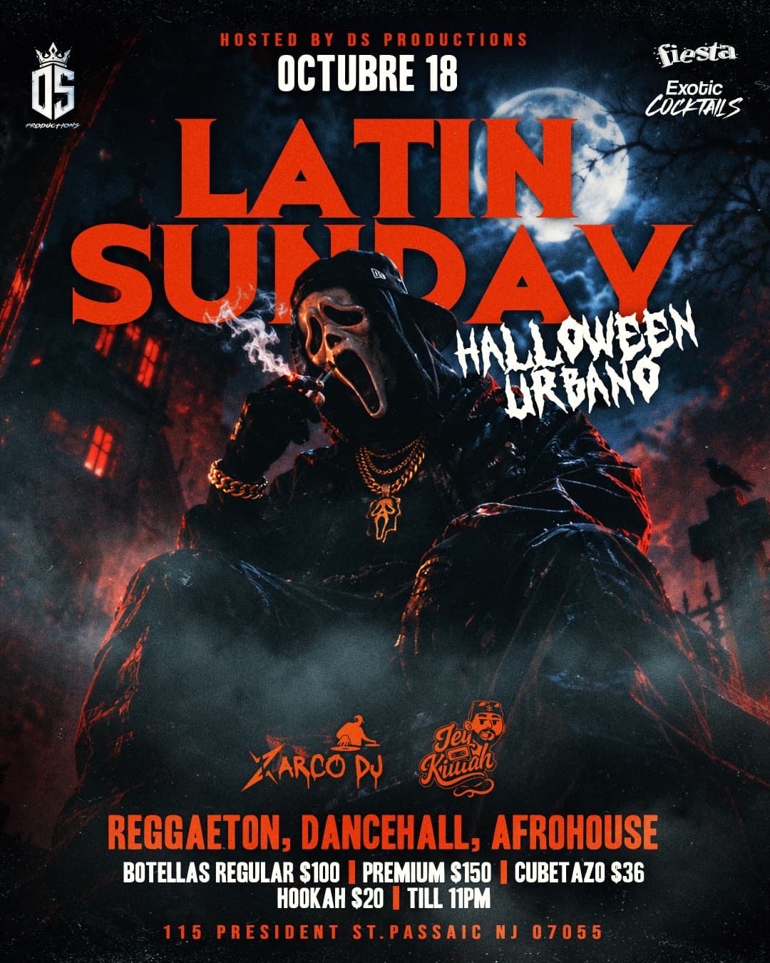 LATIN SUNDAY - HALLOWEEN URBANO