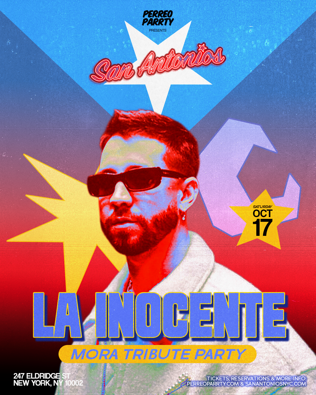 MORA TRIBUTE PARTY - LA INOCENTE at San Antonios Reggaeton Bar
