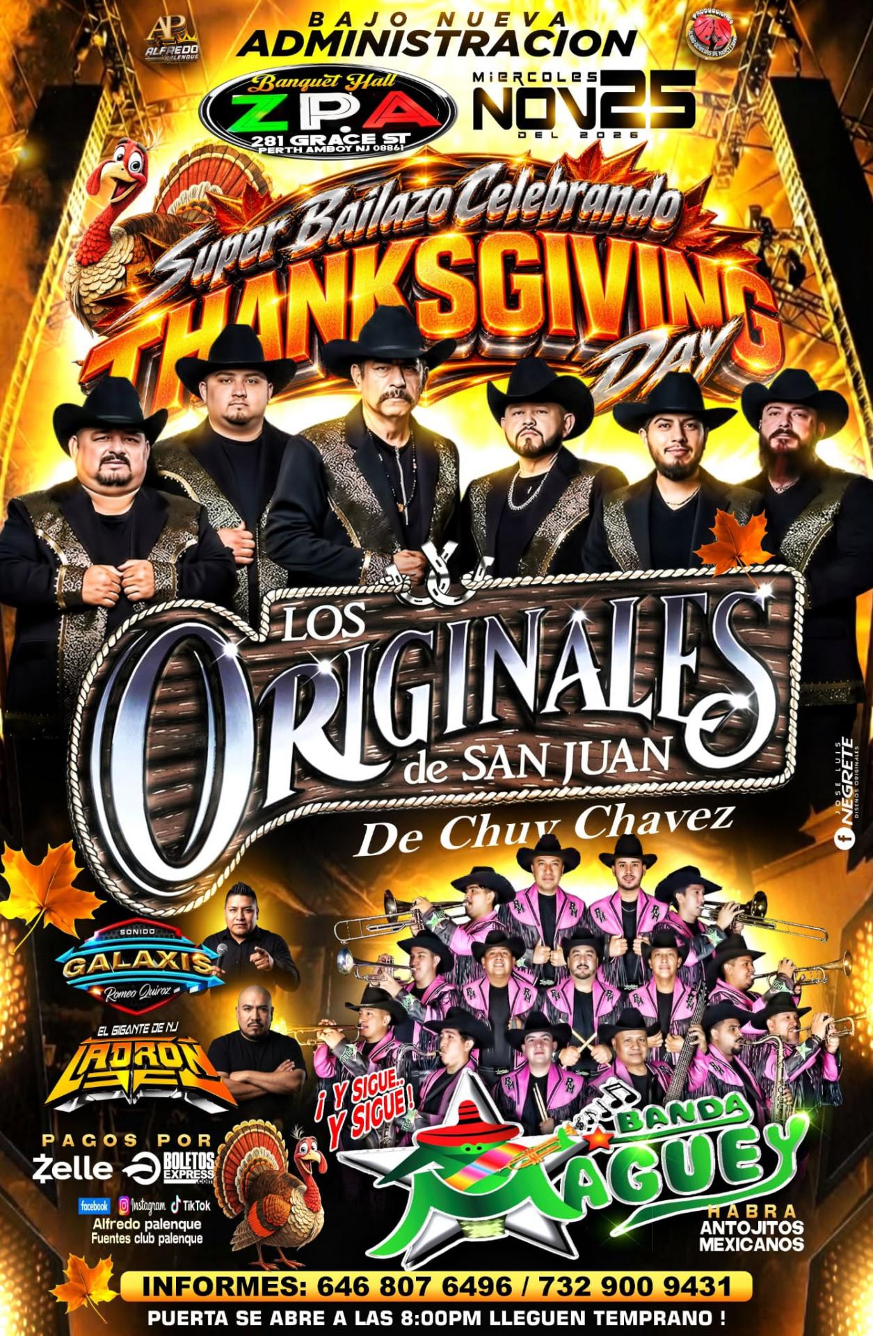 Buy tickets for LOS ORIGINALES DE SAN JUAN | BANDA MAGUEY LOS ORIGINALES DE SAN JUAN | BANDA MAGUEY