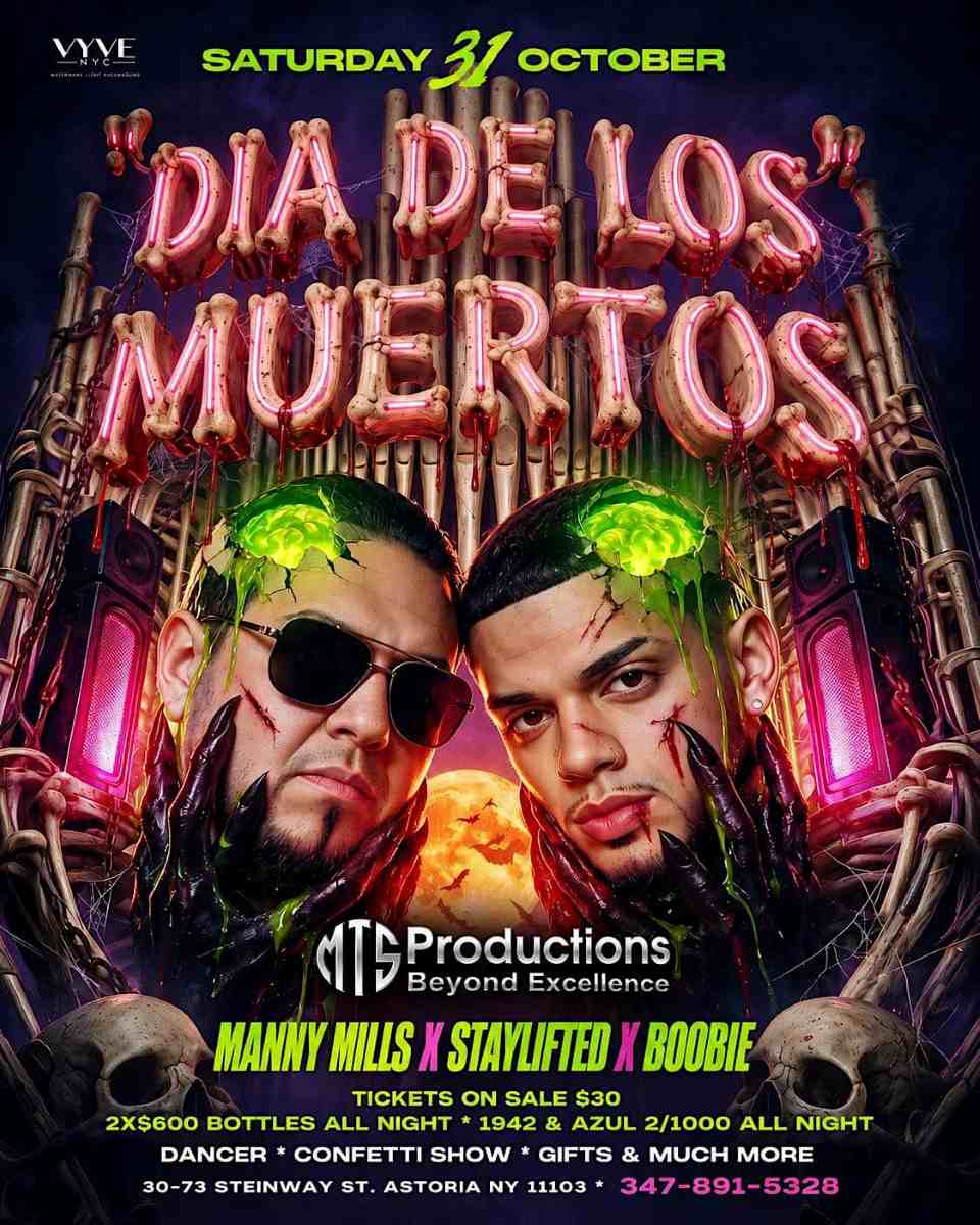 Buy tickets for Dia de los Muertos at Magic Lounge Astoria – Halloween Party in Queens Dia de los Muertos at Magic Lounge Astoria – Halloween Party in Queens