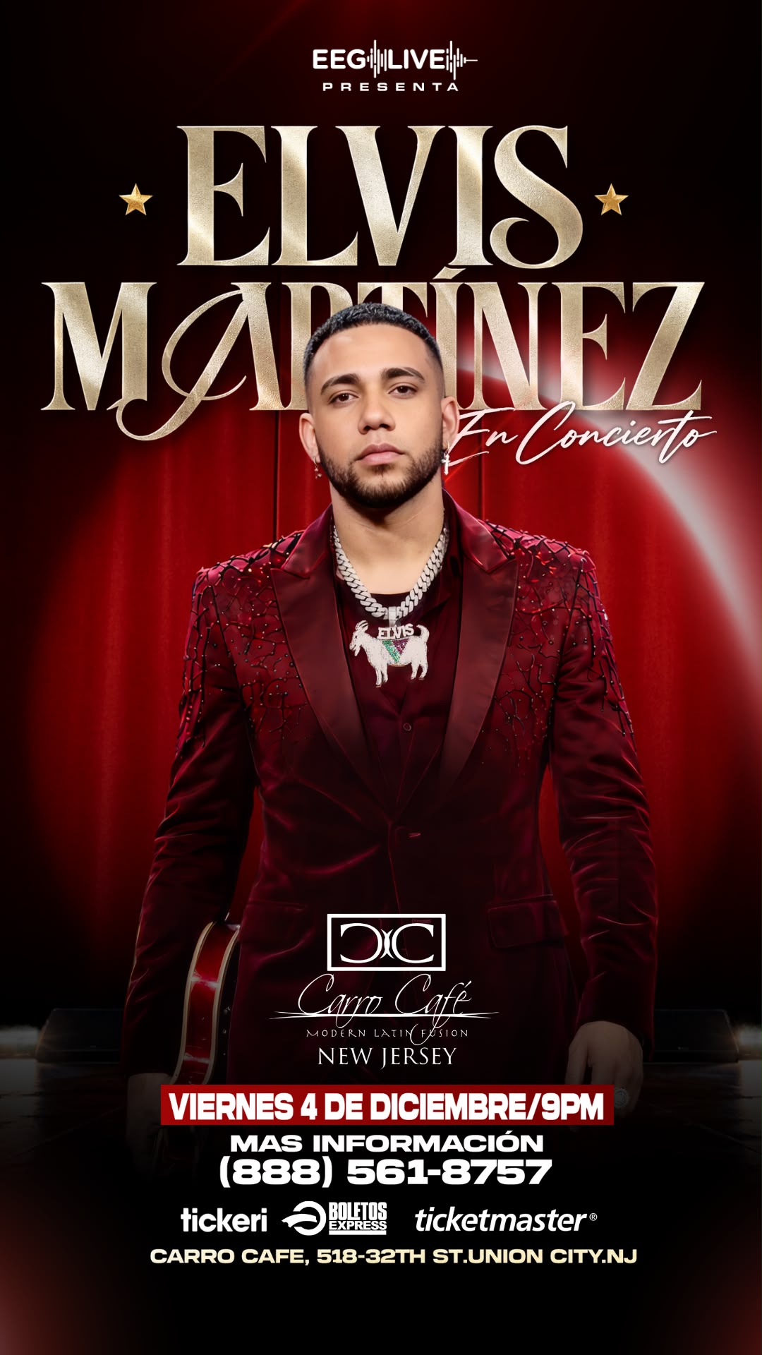 ELVIS MARTINEZ - RESERVA DE MESA