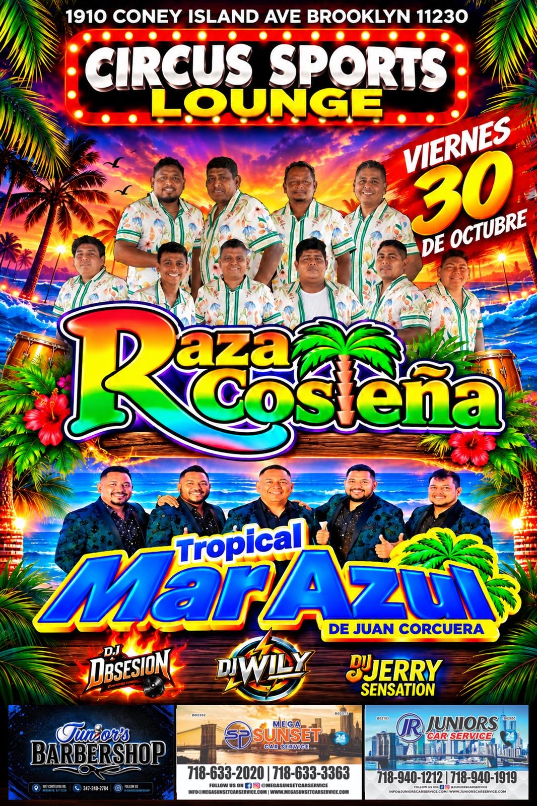 RAZA COSTEÑA &  CONJUNTO MAR AZUL