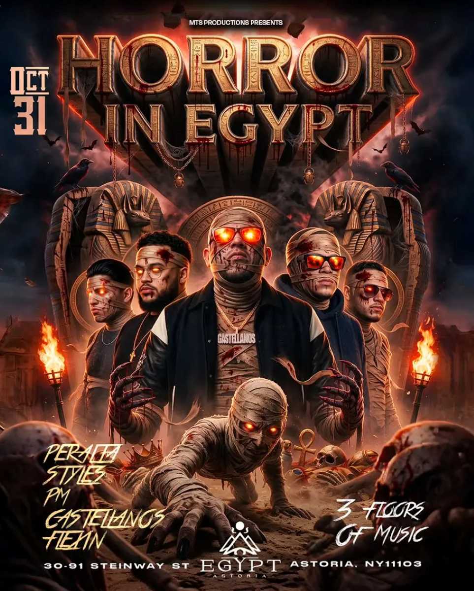 Horror in Egypt – Halloween Party in Astoria, Queens