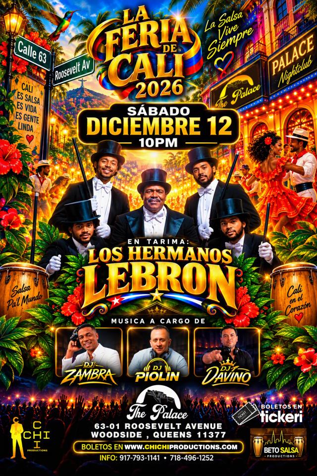 LOS HERMANOS LEBRON EN LA FERIA DE CALI DE NEW YORK