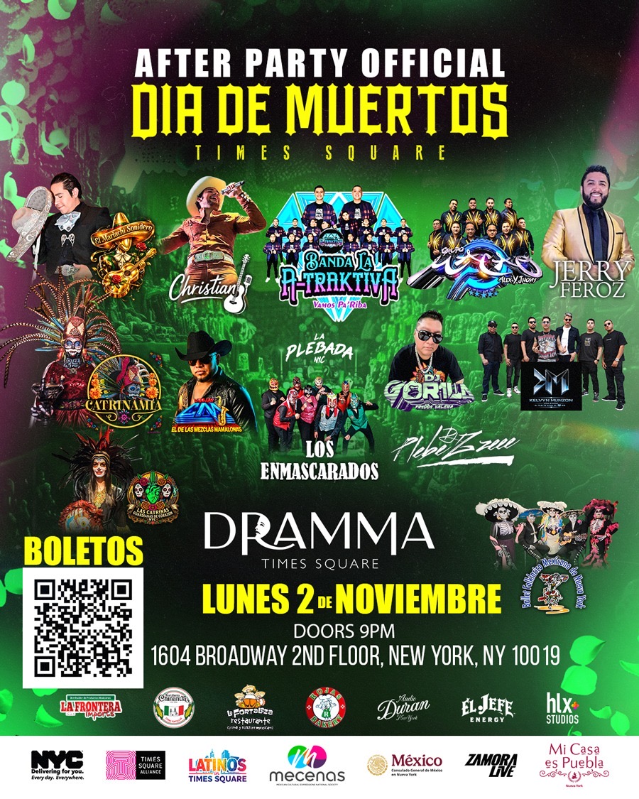 Buy tickets for After party day of the dead time square edition After party day of the dead time square edition