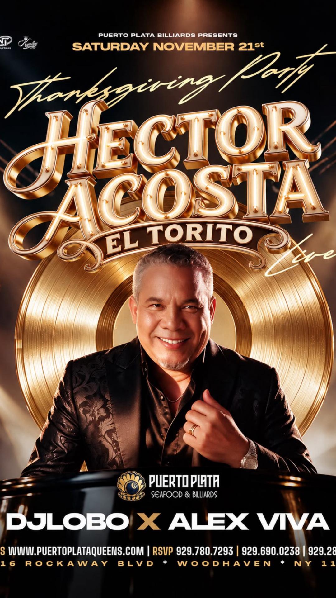 Buy tickets for HECTOR ACOSTA HECTOR ACOSTA
